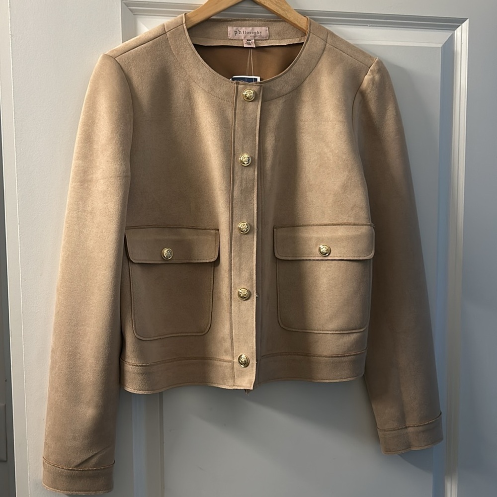 Philosophy Republic Clothing Crop Jacket
